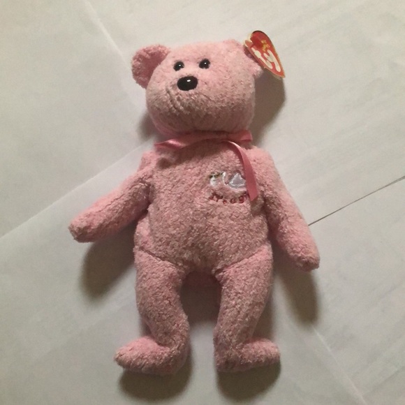 Ty beanie babies baby girl pink plush - Picture 2 of 5